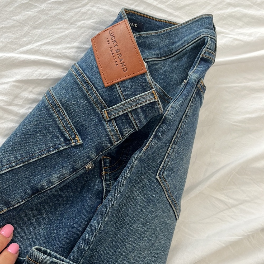 Lucky brand high rise skinny jeans !